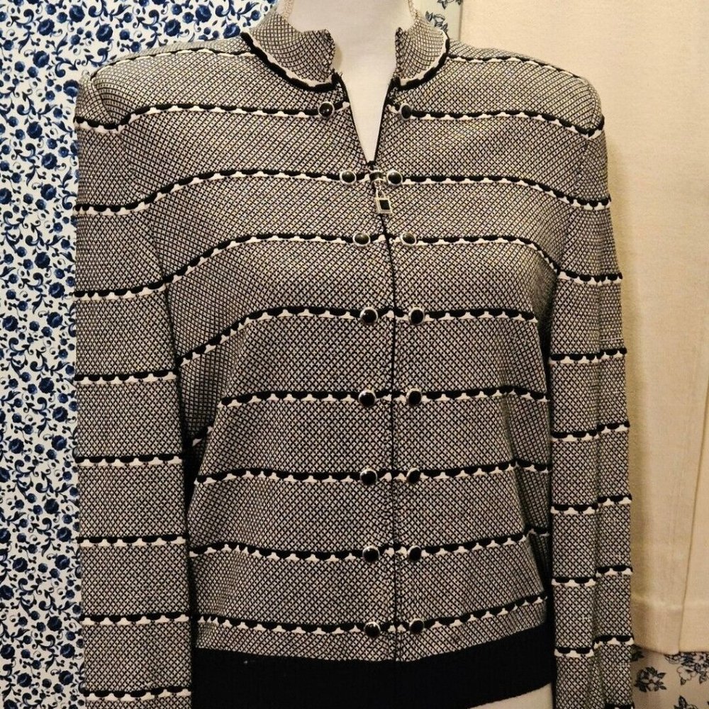 St. John Collection By Marie Gray Sweater/Jacket Sz 6